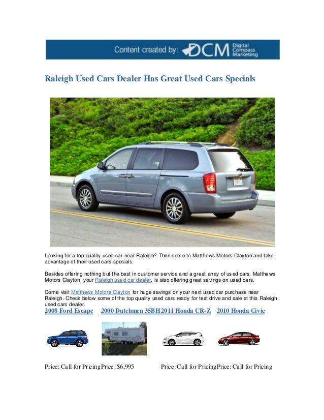 Raleigh Used Cars >> Raleigh Used Cars Dealer Has Great Used Cars Specials Raleigh Used Cars >> Raleigh Used Cars Dealer Has Great Used Cars Specials