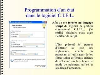 Projet Malabar en marketing Il s'agit d'un projet en groupe de 3 sur l' étude d'une marque  : étude du marché, du linéaire, des prix, de l'images et des valeurs de la marque, du produit et lancement d'un nouveau produit. Le projet est en cours de réalisation. Ce projet me permet de développer mes connaissances en marketing opérationnel. 