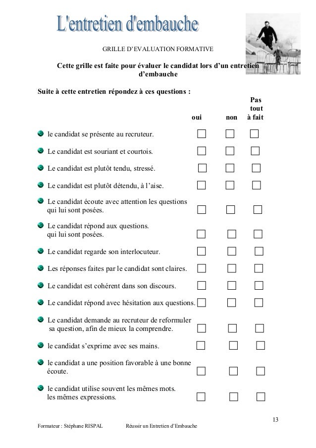 Pourquoi Faire Une Grille D valuation De Vos Entretiens D Embauche Pourquoi Faire Une Grille D valuation De Vos Entretiens D Embauche