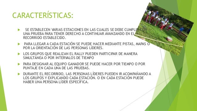¿que es un Rally en educación fisica
