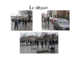 Le départ
 