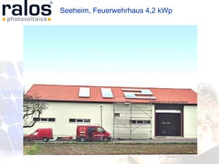 Seeheim, Feuerwehrhaus 4,2 kWp 