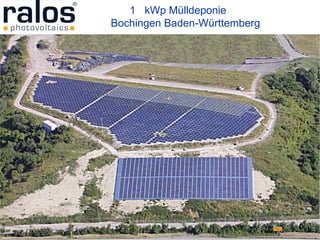 kWp Mülldeponie  Bochingen Baden-Württemberg 