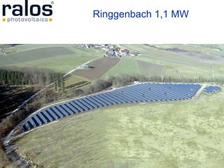 Ringgenbach 1,1 MW 