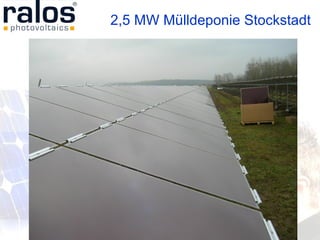 2,5 MW Mülldeponie Stockstadt 