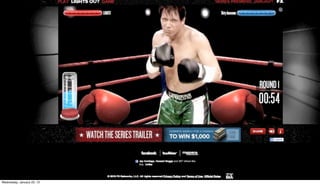 Wednesday, January 25, 12
 