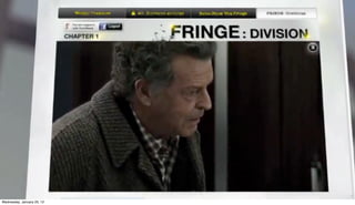 Wednesday, January 25, 12
 