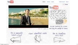 Thursday, January 26, 12   13
 