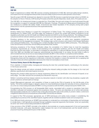 Ralph george hse manager | DOCX
