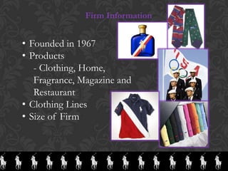 ralph lauren presentation