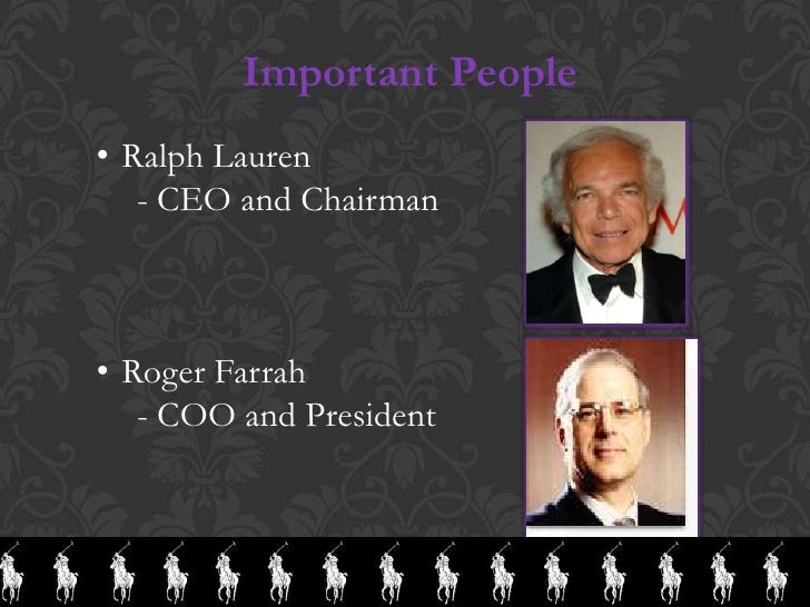 ralph lauren presentation