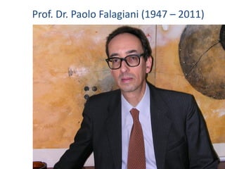 Prof. Dr. Paolo Falagiani (1947 – 2011)
 