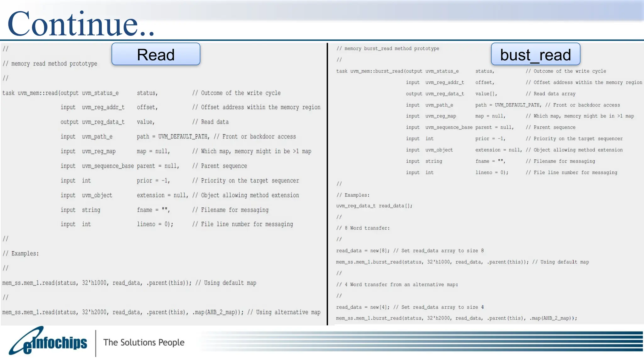 Continue..
Read bust_read
 
