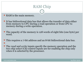 Ram and-rom-chips | PPT