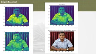 Python for Image and Video processing applications | PPTX