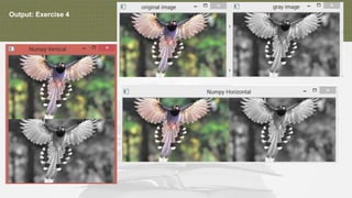Python for Image and Video processing applications | PPTX