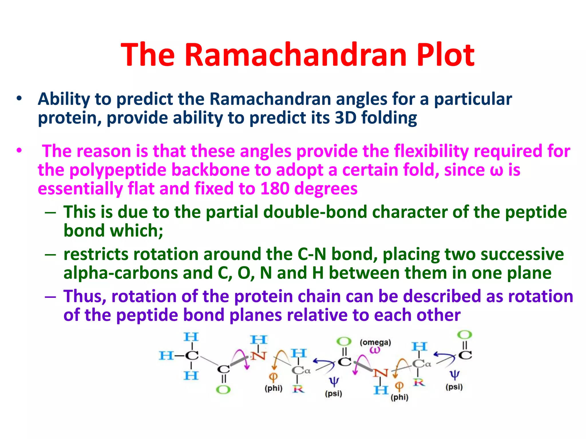 Ramachandran plot | PPTX