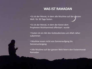 was heißt ramadan auf deutsch