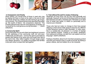 Ramadan Health and Spirituality Guide