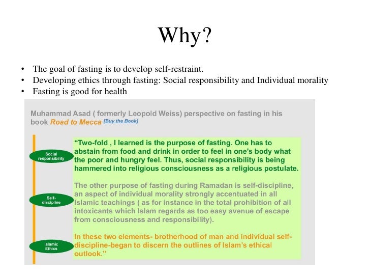 Ramadan, Month of Fasting