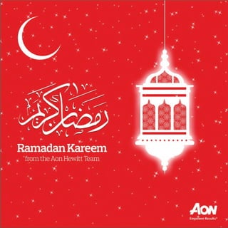 Ramadan Kareem from the Aon Hewitt Team