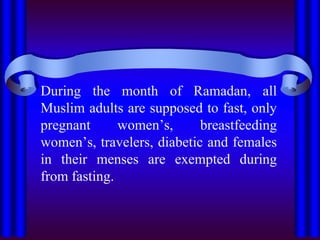 ramadan fasting and breastfeeding