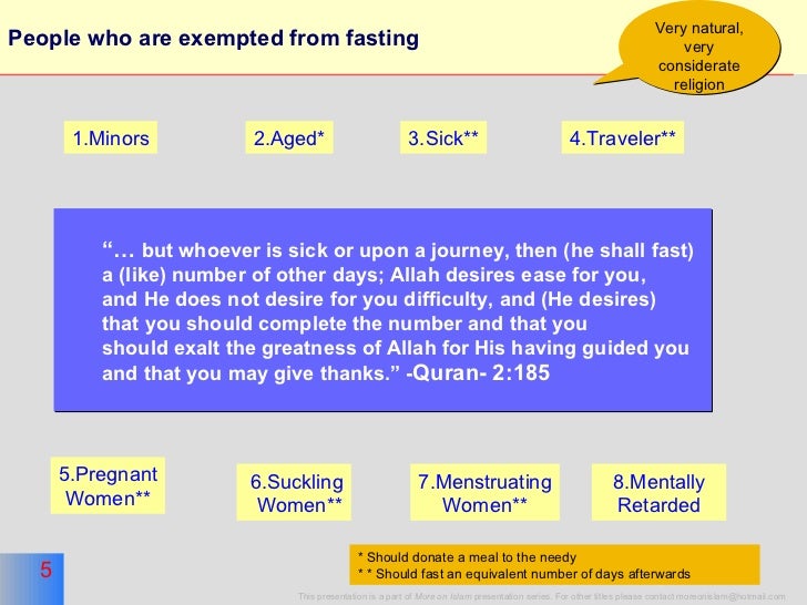 Ramadan for body and soul