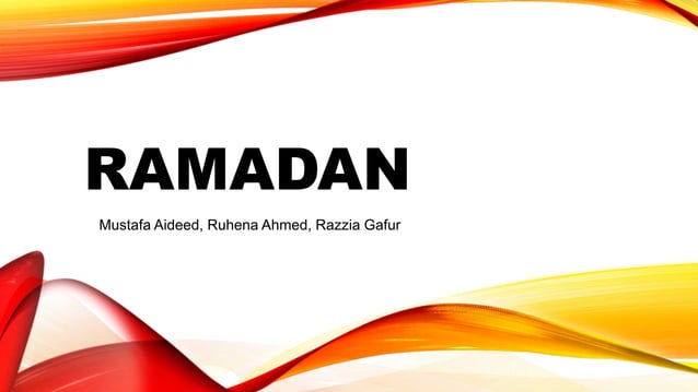 ramadan overview