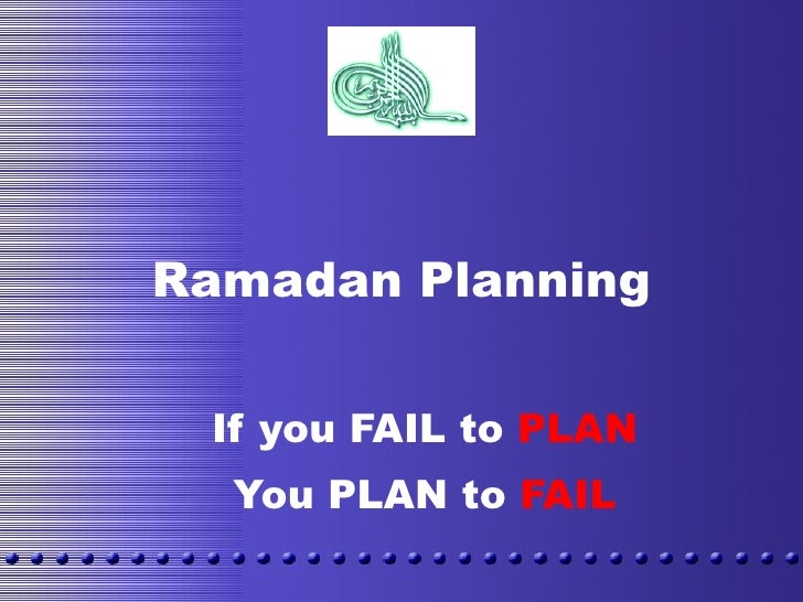 If you are planning to