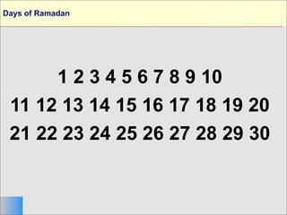 Ramadhan Kareem