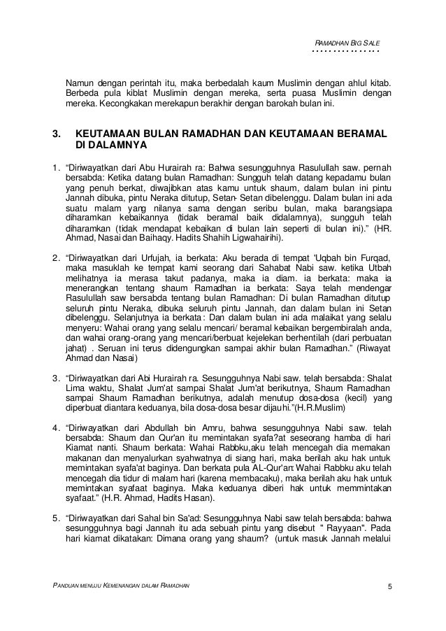 Ramadhan big sale