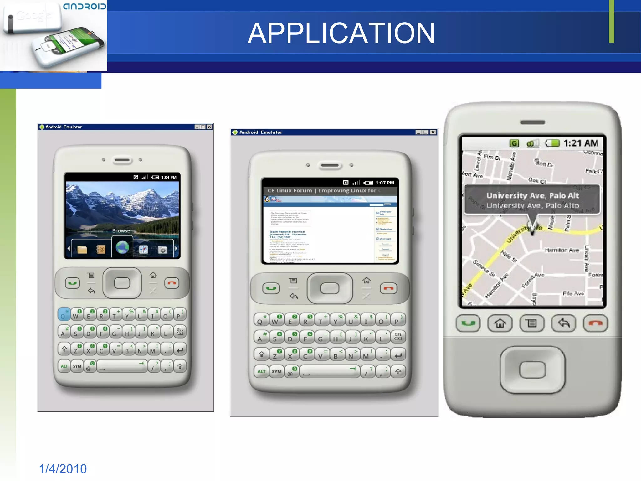 APPLICATION 1/4/2010 