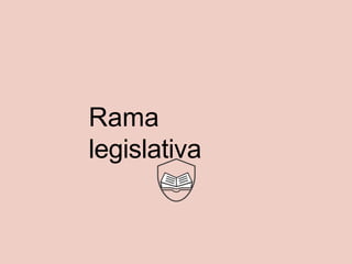 Rama
legislativa
 