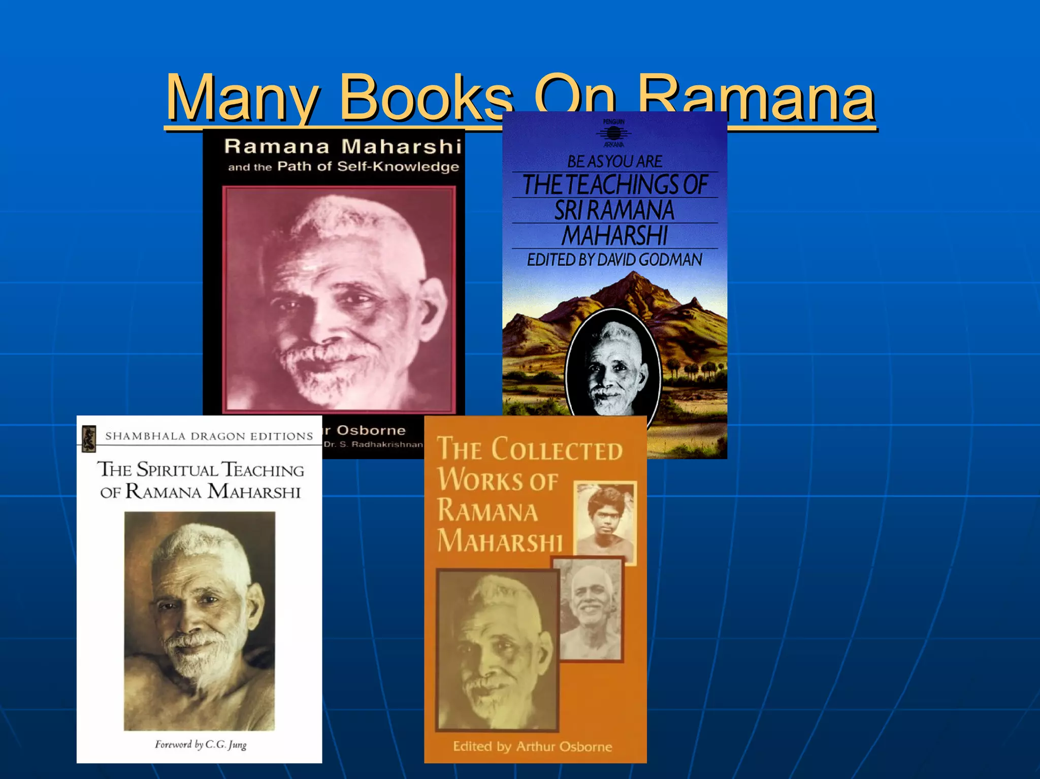 Raman Maharshi | PPT