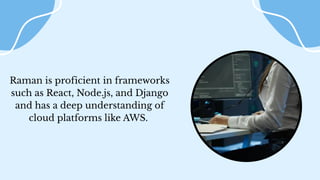 Raman Bhaumik - A Junior Software Developer | PDF