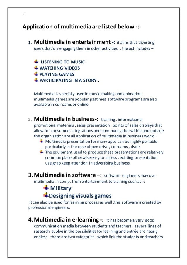introduction to multimedia | DOCX