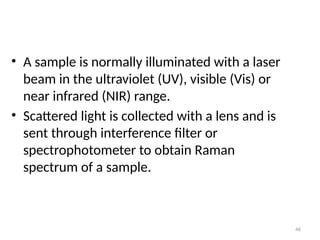 Raman Spectroscopy PPT for pg physics.pptx