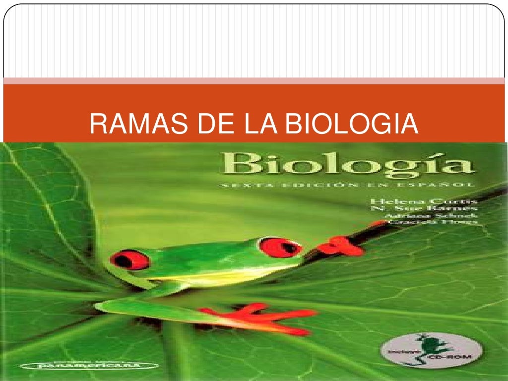 Ramas De La Biologia