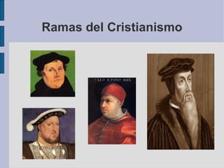 Ramas del Cristianismo

 