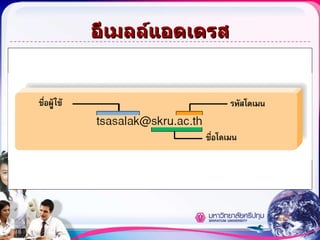 อีเมลล์แอดเดรส 