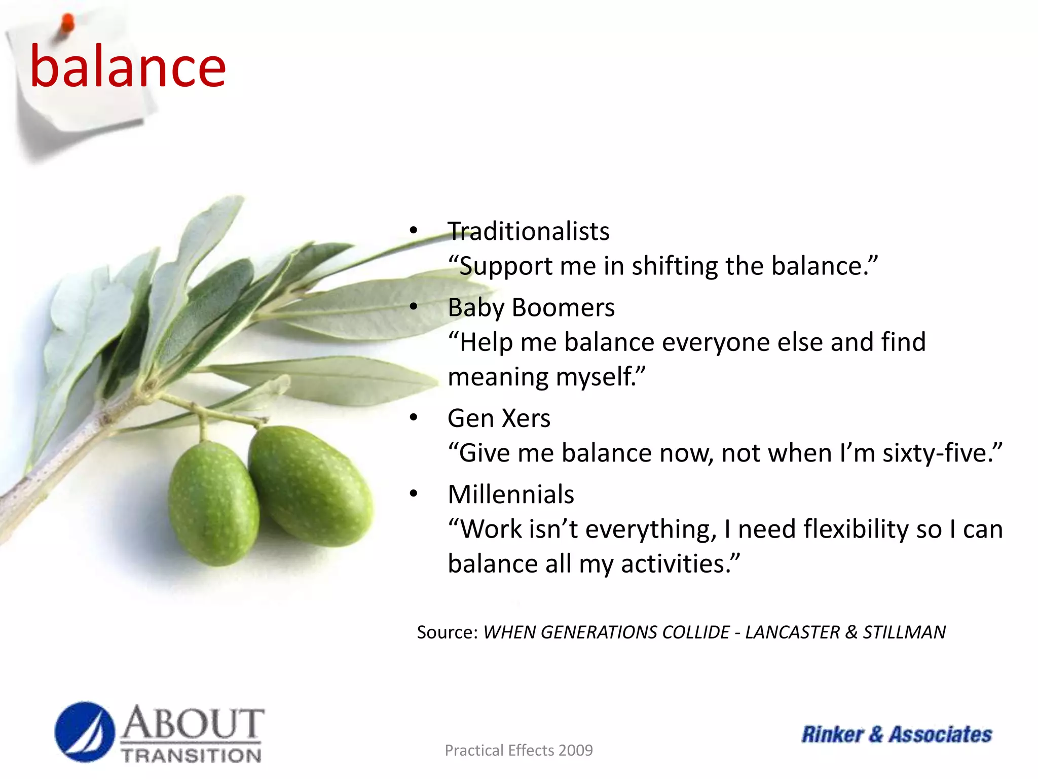 Technology and pace that matches our individual strengths