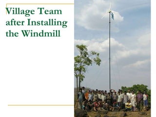Village Team after Installing the Windmill 