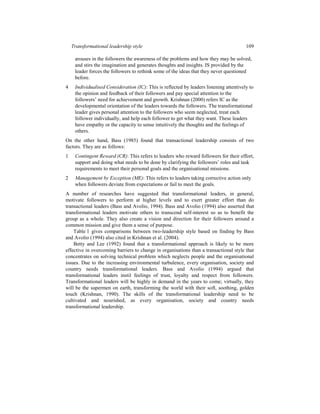 Transformational Leadership from Valmiki Ramayana | PDF