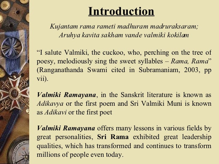 Characteristics of rama in ramayana picture