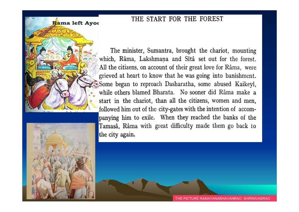 Ramayana 2 AYODHYA KANDA PartA .THE INNER MEANING