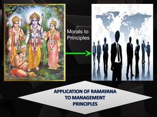 Morals to
Principles
 