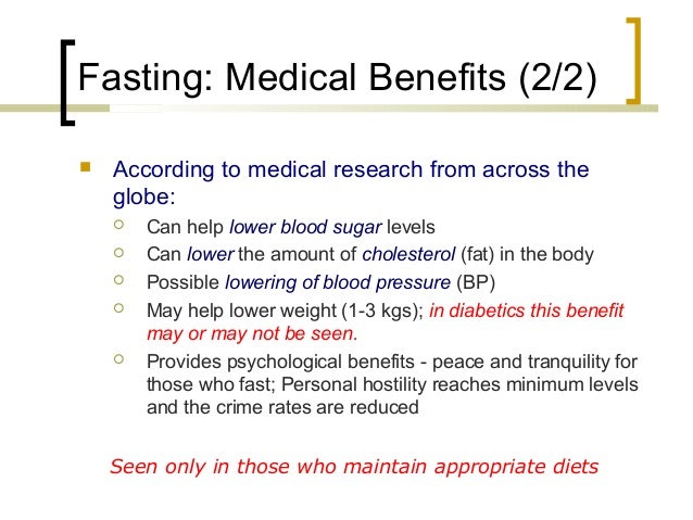Ramazan Fasting in Those with Diabetes 2015
