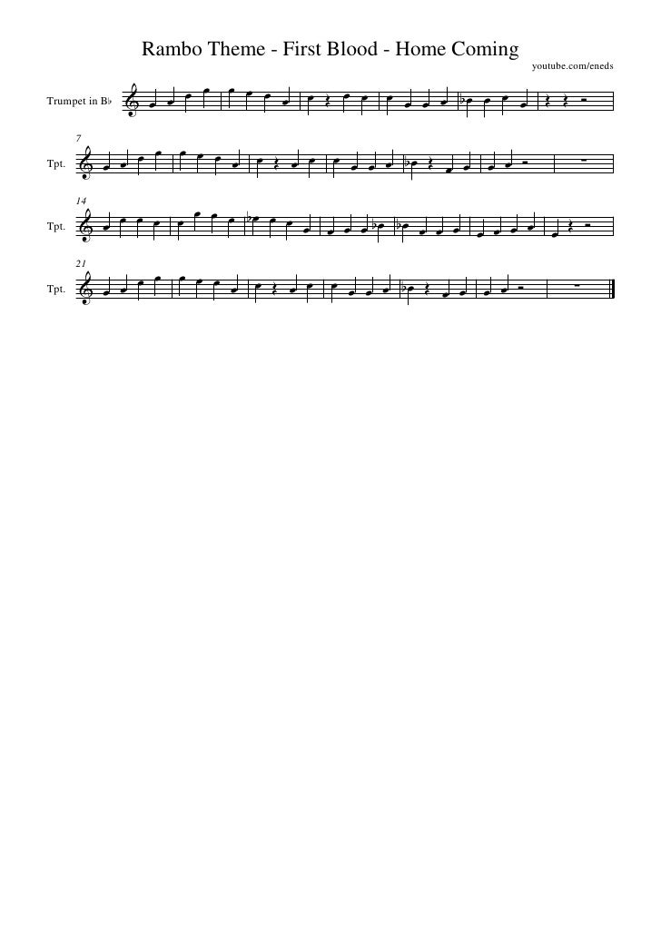 rambo steven universe theme sheet music
