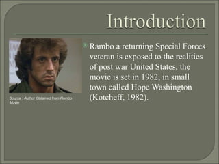 Veteran Rambo What can Rambo Teach us about Leadership? | PPT