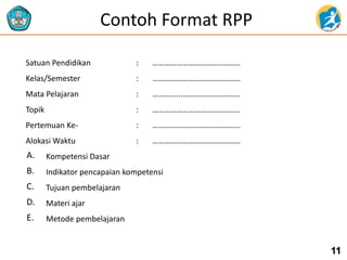 Rambu rambu penyusunan-rpp | PPT
